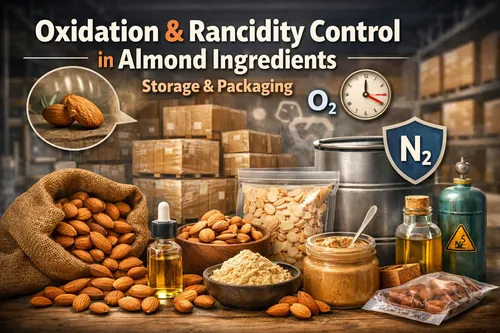 Oxidation and Rancidity Control in Almond Ingredients: Storage and Packaging - Almond Industrial Applications — Atlas Global Trading Co.
