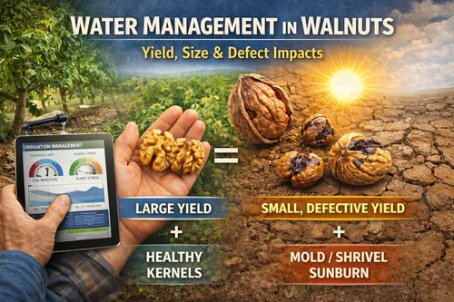 Water Management in Walnuts: Yield, Size, and Defect Impacts - California Walnut Crop & Harvest — Atlas Global Trading Co.