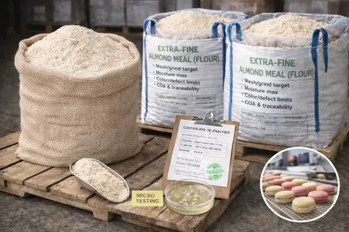 Bulk Extra fine almond meal (flour) for wholesale supply — Atlas Global Trading Co.
