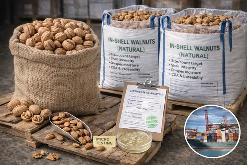 Bulk In-shell walnuts (natural) for wholesale supply — Atlas Global Trading Co.